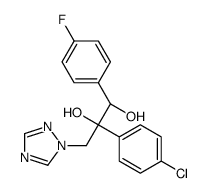 (1R,2R)-2-(4-chlorophenyl)-1-(4-fluorophenyl)-3-(1,2,4-triazol-1-yl)propane-1,2-diol结构式