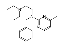 N'-benzyl-N,N-diethyl-N'-(4-methylpyrimidin-2-yl)ethane-1,2-diamine Structure