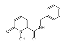 N-benzyl-1-hydroxy-6-oxopyridine-2-carboxamide结构式