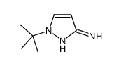 1-tert-butyl-1H-pyrazol-3-amine structure