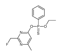 ethoxy-[2-(fluoromethyl)-6-methylpyrimidin-4-yl]oxy-phenyl-sulfanylidene-λ5-phosphane Structure