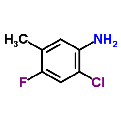 4-Chloro-2-fluoro-5-methylaniline Structure