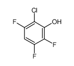 2-chloro-3,5,6-trifluorophenol structure