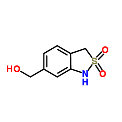 (2,2-Dioxido-1,3-dihydro-2,1-benzothiazol-6-yl)methanol结构式