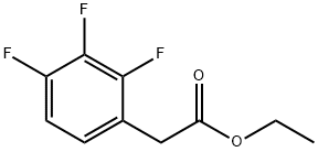 (2,3,4-Trifluorophenyl)acetic acid ethyl ester Structure