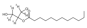 3-氯-1-羟丙基-d5月桂酸酯结构式