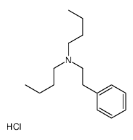 N,N-dibutylphenethylamine hydrochloride结构式