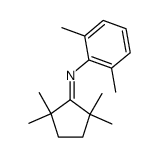 2,6-dimethyl-N-(2,2,5,5-tetramethylcyclopentylidene)aniline Structure