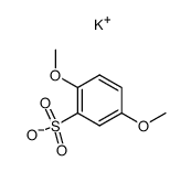 potassium 2,5-dimethoxybenzenesulfonate Structure