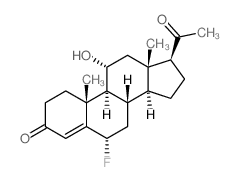 Pregn-4-ene-3,20-dione,6a-fluoro-11a-hydroxy- (7CI,8CI) picture