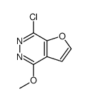 7-chloro-4-methoxyfuro[2,3-d]pyridazine Structure