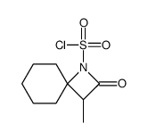 1-Chlorosulfonyl-3-methyl-1-azaspiro[3.5]nonan-2-one结构式