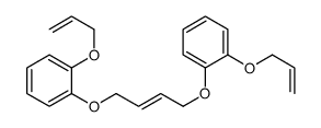 1-prop-2-enoxy-2-[4-(2-prop-2-enoxyphenoxy)but-2-enoxy]benzene Structure