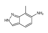 (9ci)-7-甲基-1H-吲唑-6-胺图片