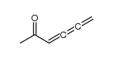 3,4,5-hexatrien-2-one Structure