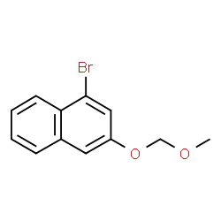 1-溴-3-(甲氧基甲氧基)萘结构式