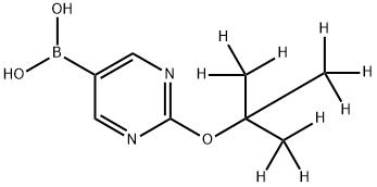 2-(tert-Butoxy-d9)-pyrimidine-5-boronic acid图片