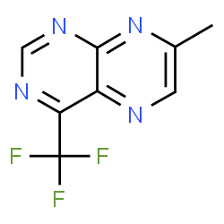 7-Methyl-4-(trifluoromethyl)pteridine结构式