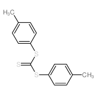 Carbonotrithioic acid,bis(4-methylphenyl) ester结构式