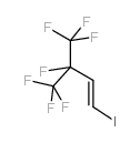 1-IODO-3,4,4,4-TETRAFLUORO-3-(TRIFLUOROMETHYL)BUT-1-ENE Structure