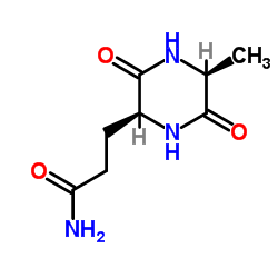 CYCLO(-ALA-GLN)结构式