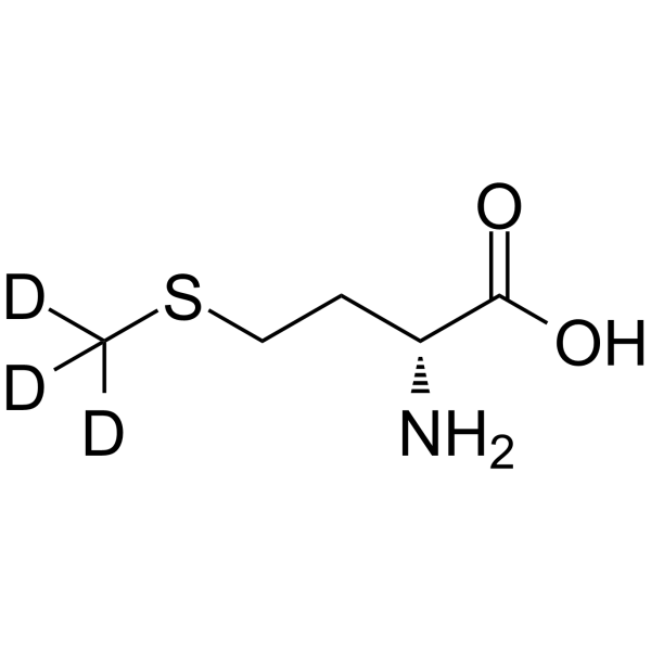 D-(2H3)Methionine结构式