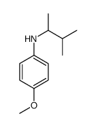 4-methoxy-N-(3-methylbutan-2-yl)aniline结构式