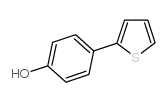 Phenol,4-(2-thienyl)- Structure