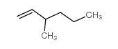 1-Hexene, 3-methyl- Structure