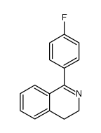 1-(4-fluorophenyl)-3,4-dihydroisoquinoline Structure