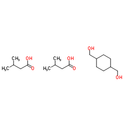 1,4-Cyclohexanedimethanol Diisovalerate structure