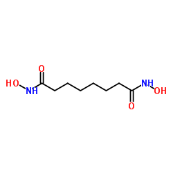 N,N'-Dihydroxyoctanediamide structure