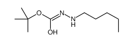 Hydrazinecarboxylic acid, 2-pentyl-, 1,1-dimethylethyl ester (9CI) picture