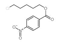 1-Pentanol, 5-chloro-,1-(4-nitrobenzoate)结构式