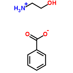 ethanolamine benzoate Structure