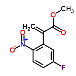 甲基 2-(5-氟-2-硝基苯基)丙烯酸酯图片