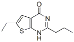 Thieno[2,3-d]pyrimidin-4(1H)-one, 6-ethyl-2-propyl- (9CI) Structure