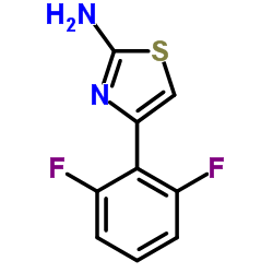 4-(2,6-Difluorophenyl)-1,3-thiazol-2-amine Structure