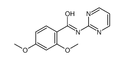 Benzamide, 2,4-dimethoxy-N-2-pyrimidinyl- (9CI)结构式