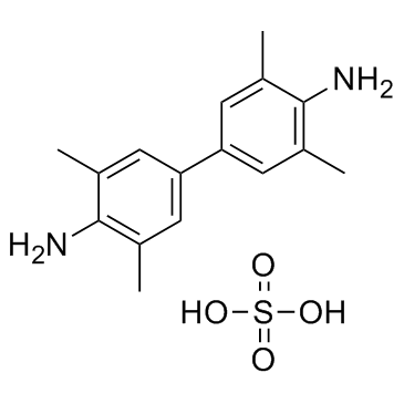 TMB单硫酸盐结构式