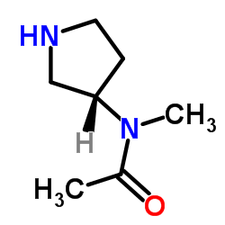 Acetamide, N-methyl-N-(3S)-3-pyrrolidinyl- (9CI)图片