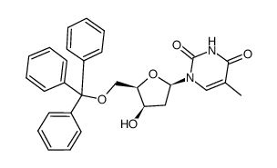 5'-O-TRITYL-2'-DEOXY-BETA-D-LYXOFURANOSYLTHYMINE图片