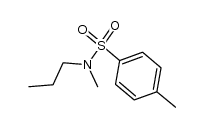 N,4-Dimethyl-N-propylbenzenesulfonamide结构式