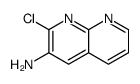 2-chloro-1,8-naphthyridin-3-amine结构式