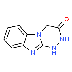 [1,2,4]Triazino[4,3-a]benzimidazol-3(4H)-one,1,2-dihydro-(9CI) Structure