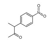 3-(4-nitrophenyl)butan-2-one Structure