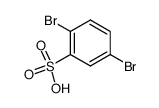 2,5-dibromo-benzenesulfonic acid结构式