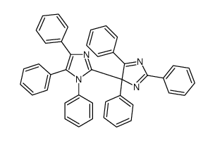 1,4,5-triphenyl-2-(2,4,5-triphenylimidazol-4-yl)imidazole Structure