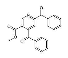 methyl 4,6-dibenzoylpyridine-3-carboxylate Structure