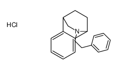 2-(2-Phenylethyl)-5,6-benzo-2-azabicyclo(2.2.2)octane hydrochloride Structure